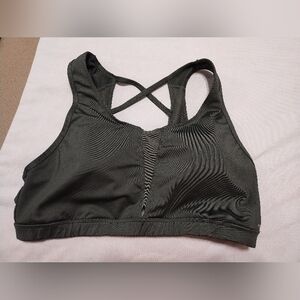 Women's Strappy Sports Bra - Green